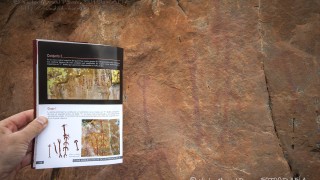 Pinturas rupestres del Risco de San Blas / Alburquerque, Badajoz (Extremadura, España)
