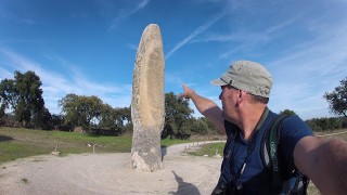 Menhir de Meada / Menir da Meada, el más alto de la Península Ibérica / Castelo de Vide, Portalegre (Alentejo, Portugal)